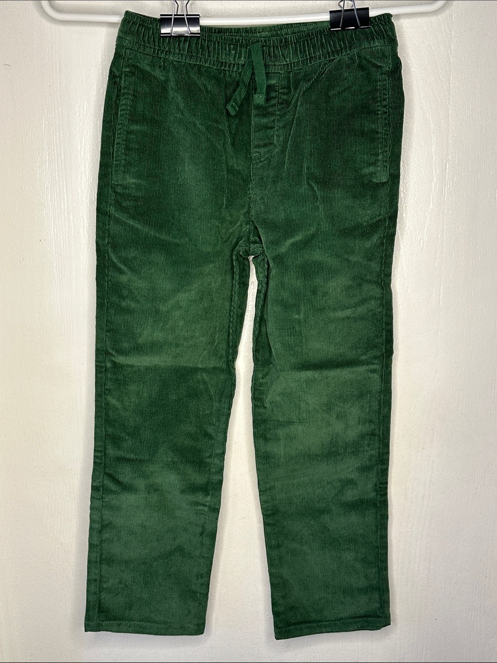 Primary Kids Green Corduroy Pull On Pants
